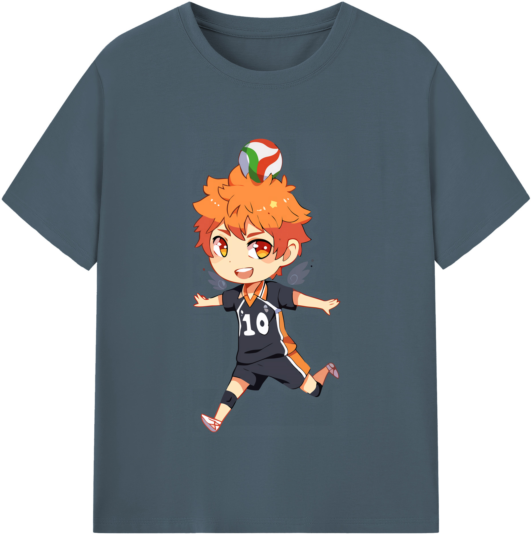 （画像用） ハイキュー!! Haikyu!! 綿100％半袖Tシャツ（フロントプリント）